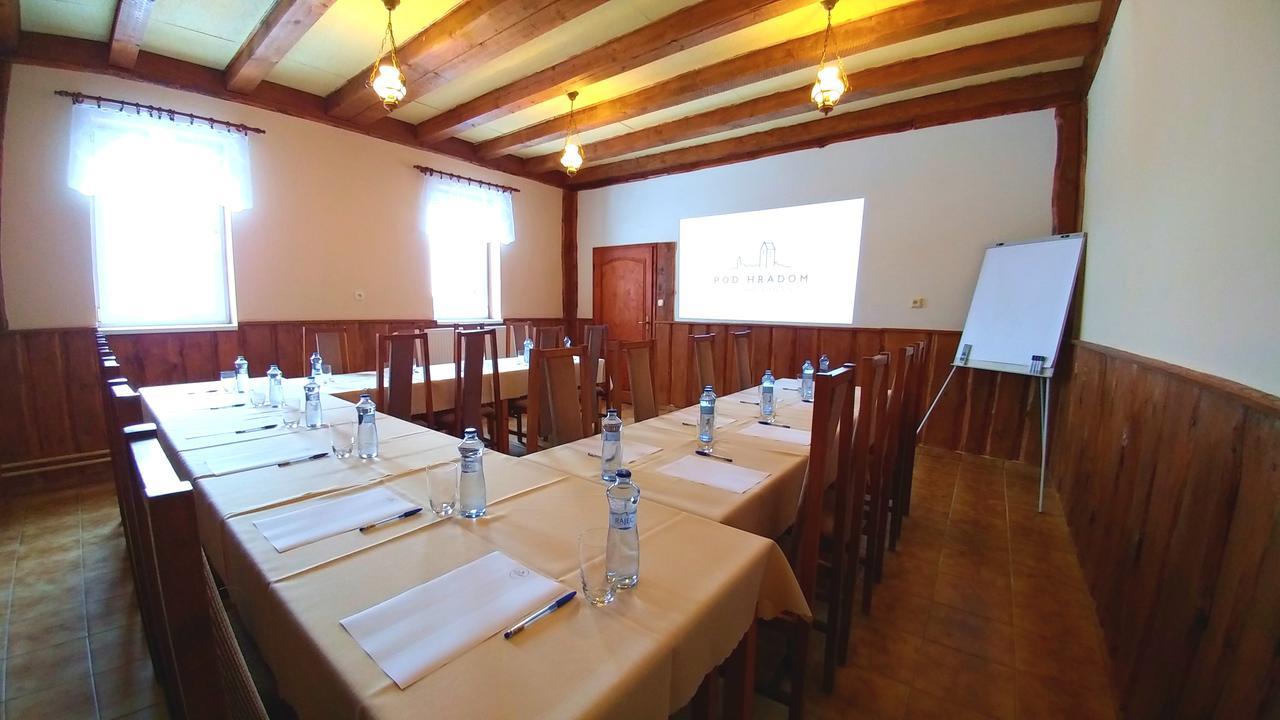 Pod Hradom Restaurant & Pension Topoľcany Bagian luar foto